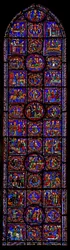 Scène de la vie de Saint Martin, Cathédrale de Chartres